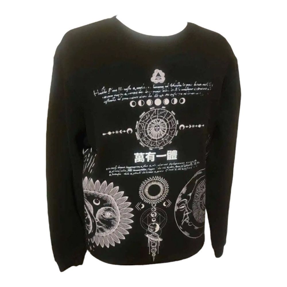 Blind Rooster Crewneck Sweatshirt Tokyo Astrology Men’s Small Art Fashion